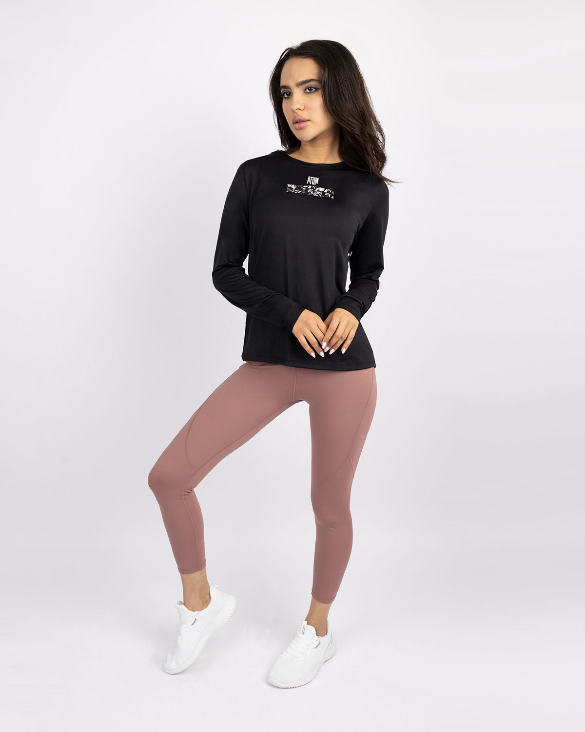 Atum Long Sleeve Crew Neck Wo T-Shirt