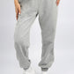 Gray Essential Sweatpants with Elasticated Cuff