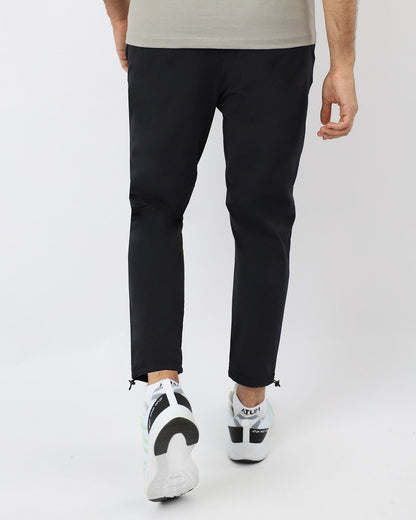 Midnight Blue Slim-Fit Jogger Pants