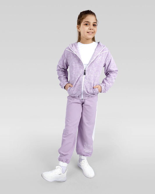 بنطلون رياضي مطبوع للفتيات المراهقات