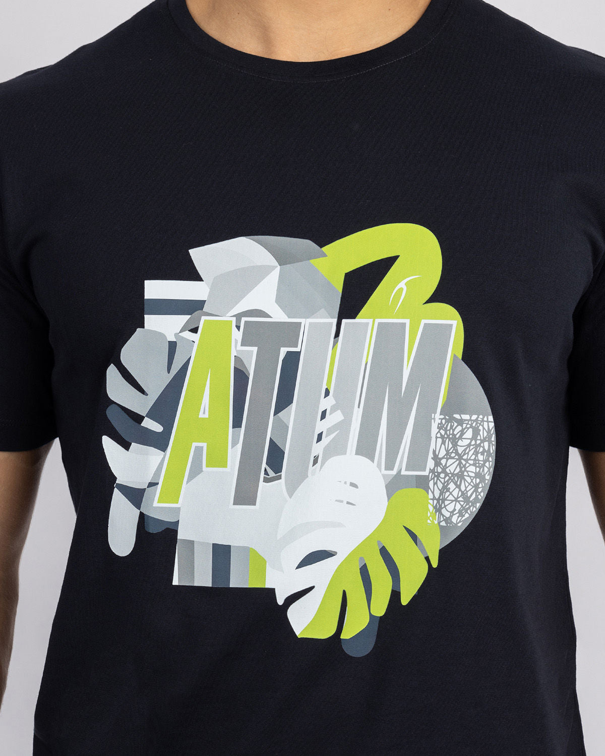 Atum Short Sleeve Printed Combed  T-Shirt