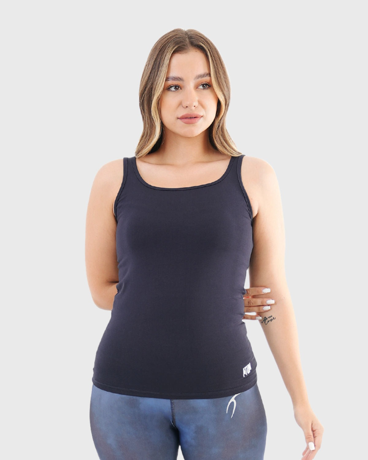 ATUM| Basic Women's Tank Top - Navy