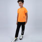 Orange Speed Training Sports T-Shirt for Teen Boys