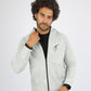 Gray Full Zip-up Hoodie