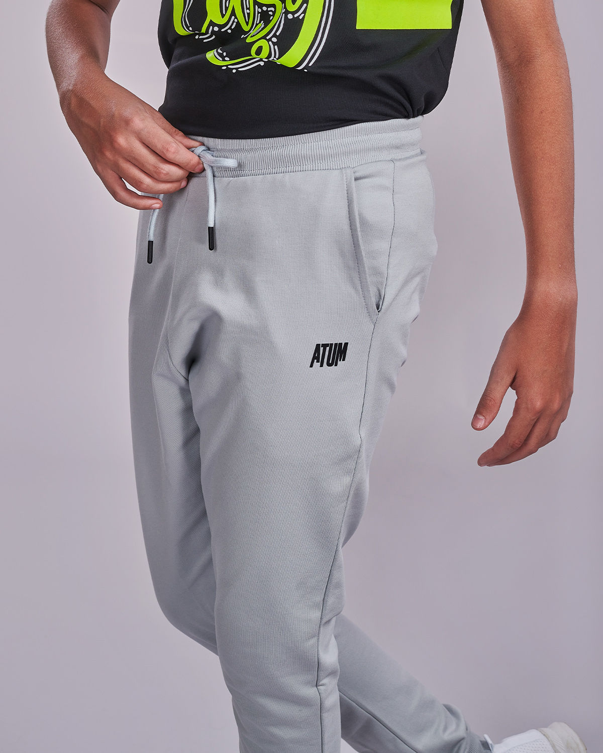 Sportive Sweatpants with Drawstring for Boys