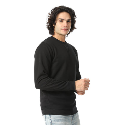 V-Neck Fog Knitted Pullover