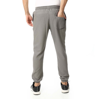 Regular Elastic Waist Sweatpants