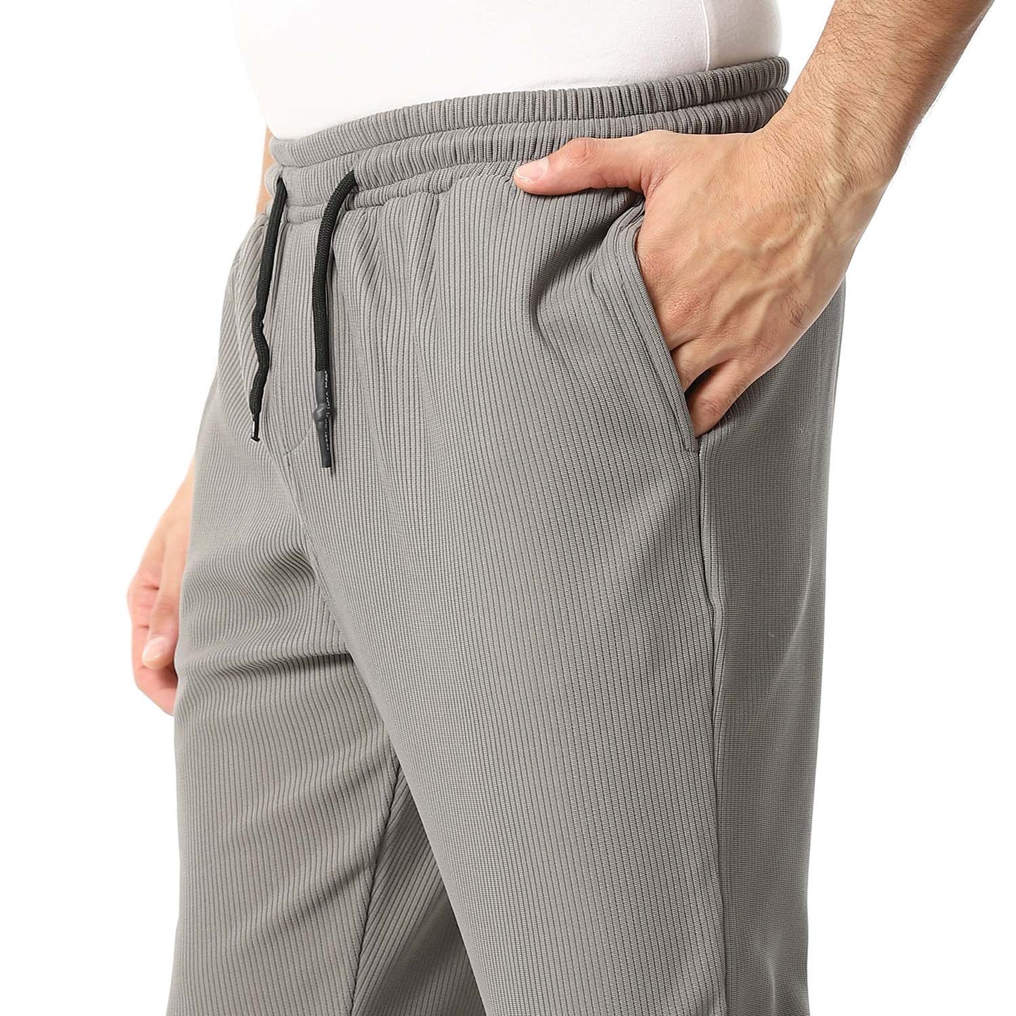 Regular Elastic Waist Sweatpants