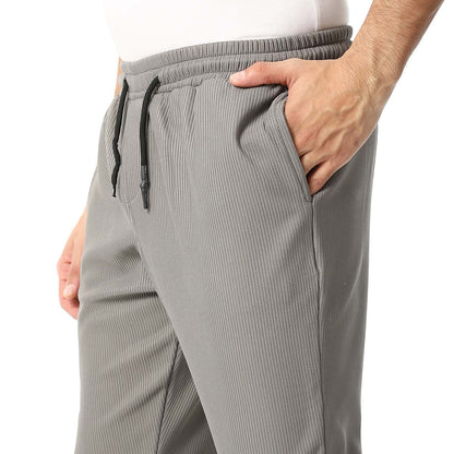 Regular Elastic Waist Sweatpants