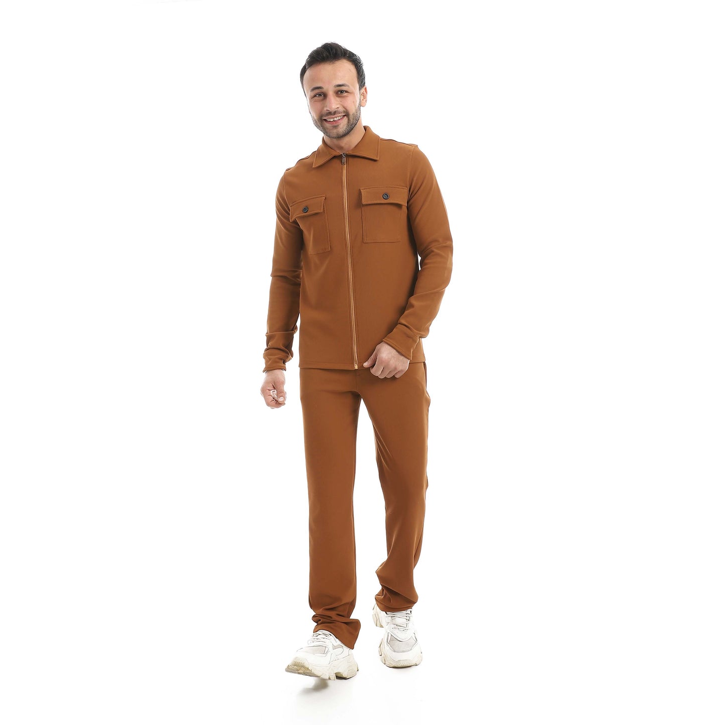 Set Of Sweatshirt Zipper And Pants