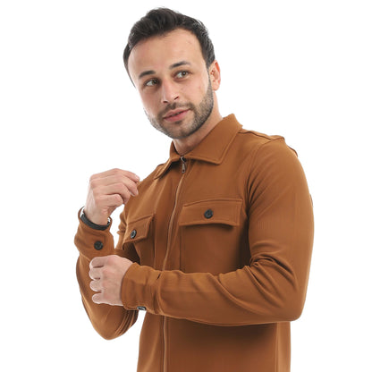 Set Of Sweatshirt Zipper And Pants