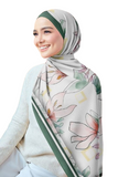 Printed Chiffon Crepe Scarf