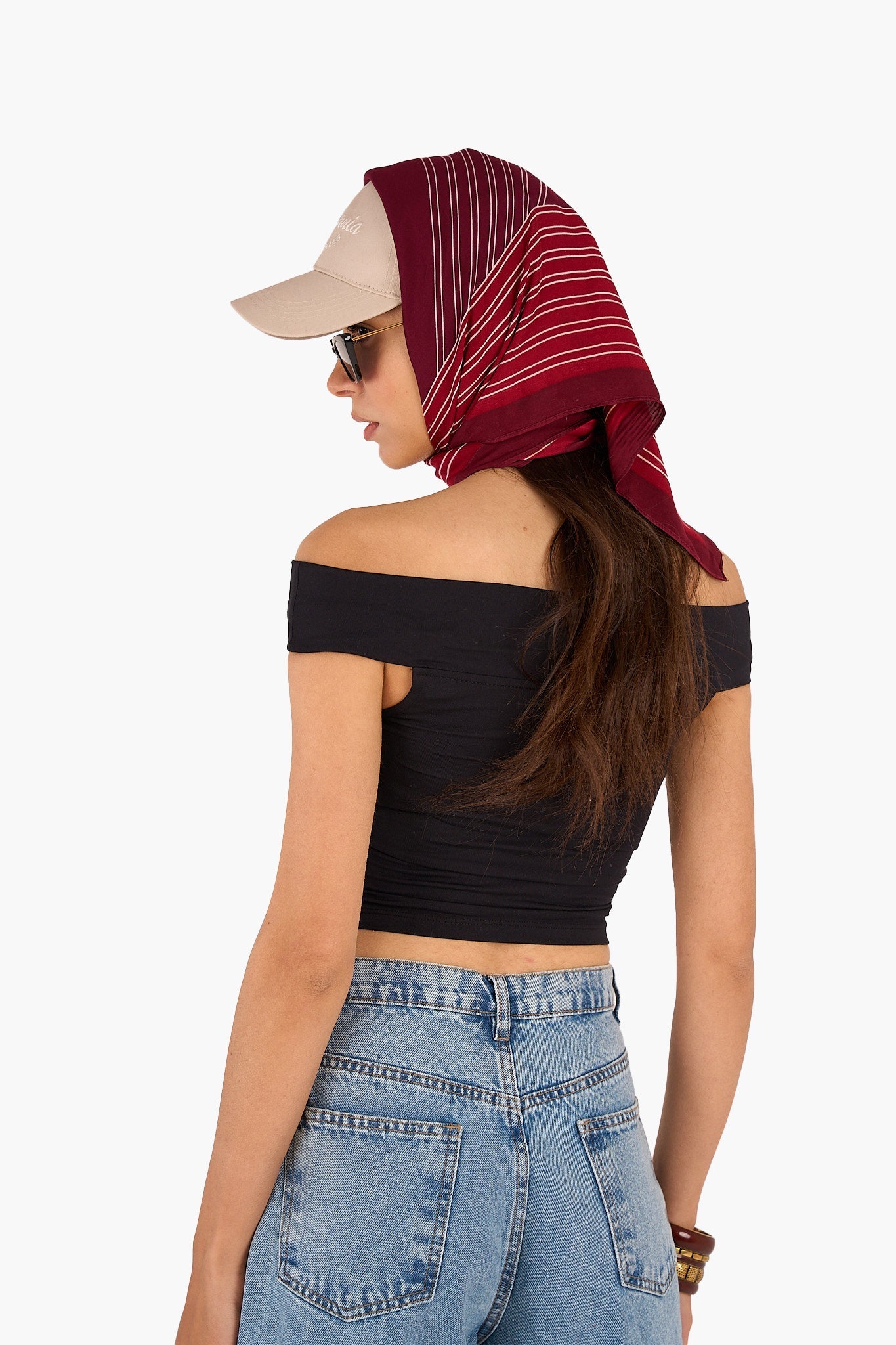 Off Shoulder Cropped Top