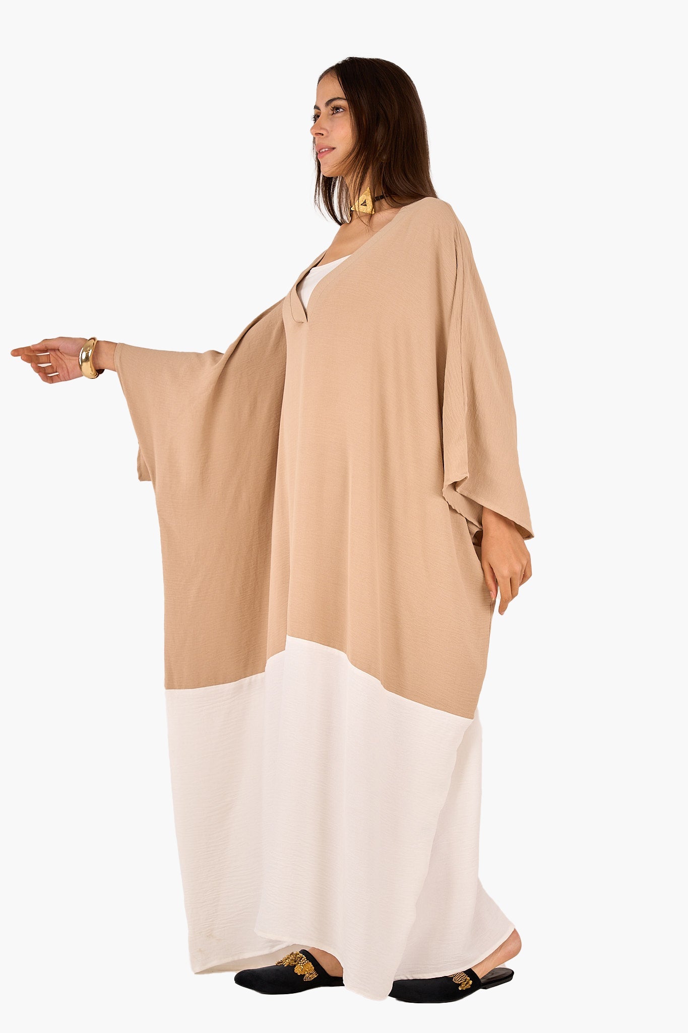Dual-Tone Tencel Abaya