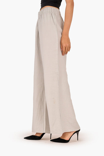 High Waist Straight Cut Pants