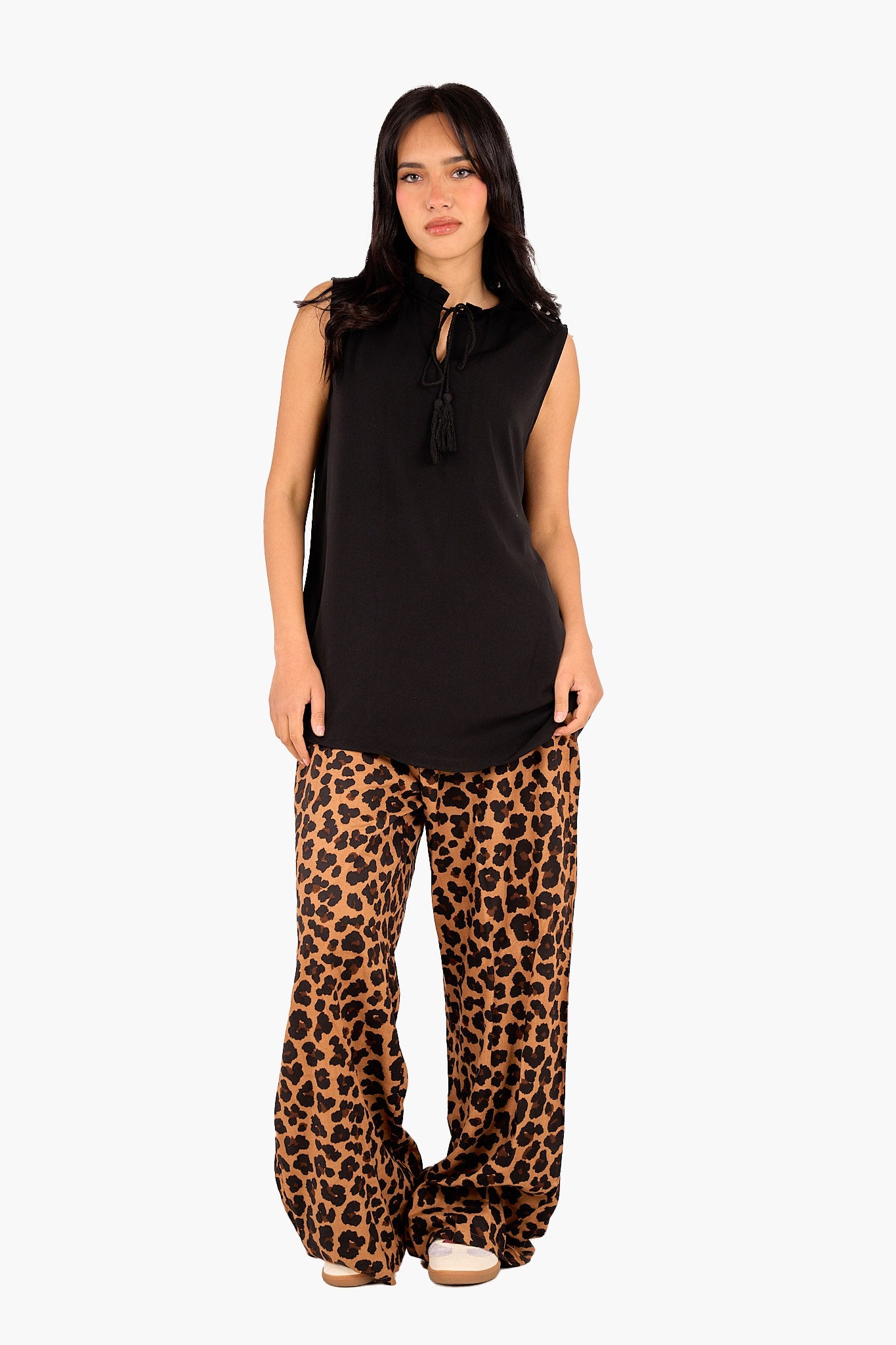 Tencel Sleeveless Blouse