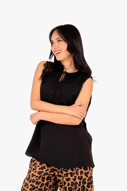 Tencel Sleeveless Blouse