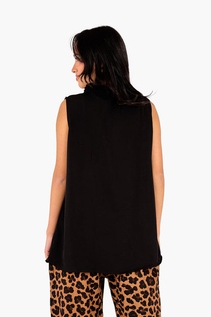Tencel Sleeveless Blouse
