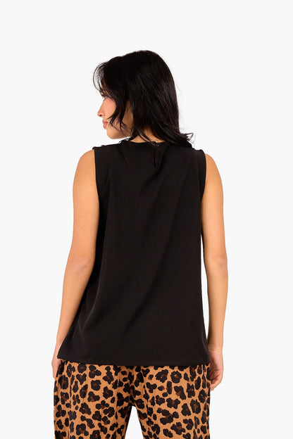 Tencel Sleeveless Blouse