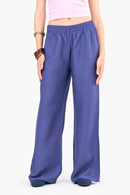 High Waist Straight Cut Pants