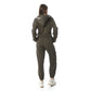 Olive High-Hip Hoodie & Sweatpants Pajama Set