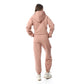 Cashmere High-Hip Hoodie & Sweatpants Pajama Set