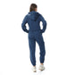 Indigo High-Hip Hoodie & Sweatpants Pajama Set