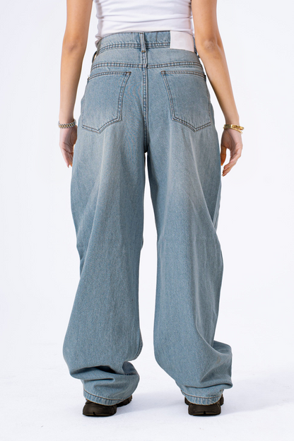 Light Blue Baggy Jeans