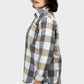 Beige Wool Checked Shirt