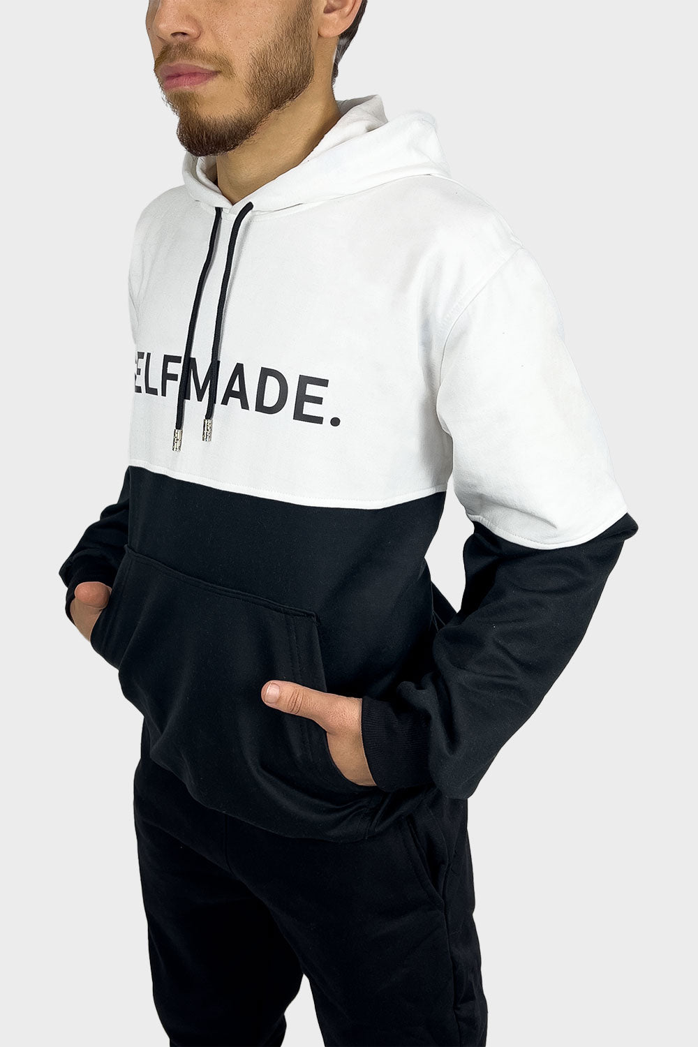 White Long Sleeve Hoodie