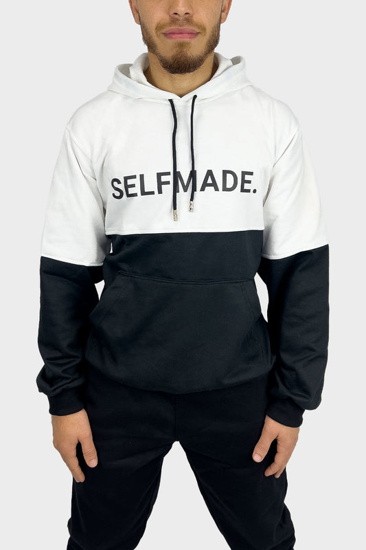 White Long Sleeve Hoodie