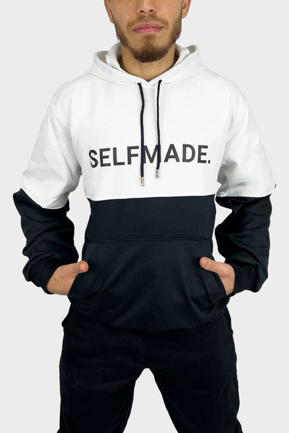 White Long Sleeve Hoodie