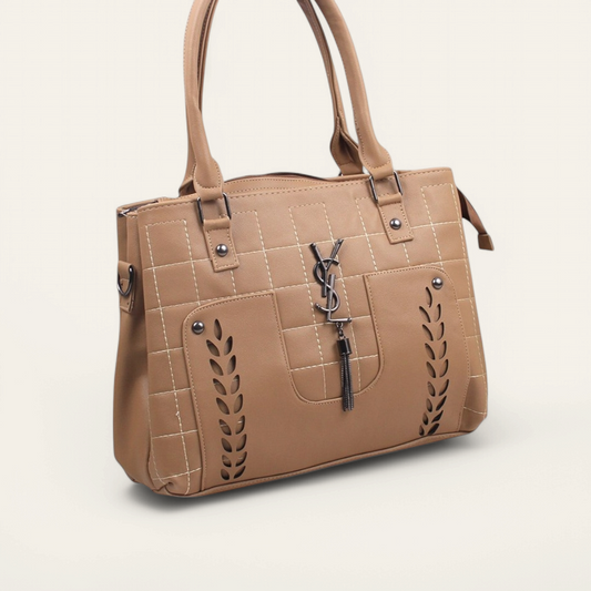 Cafe Trendy Handbag with Strap