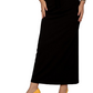 Smoky Plain Maxi Skirt