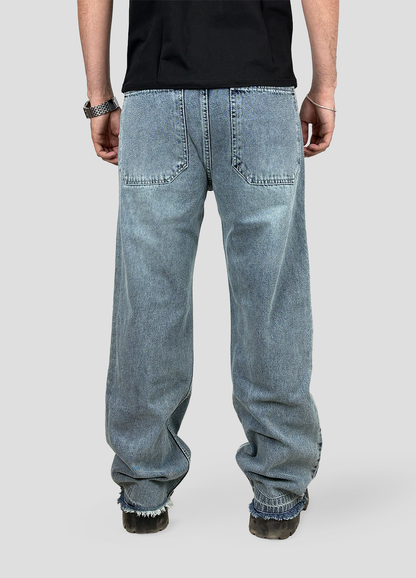 CARPENTER Baggy Fit Denim, 100% Cotton