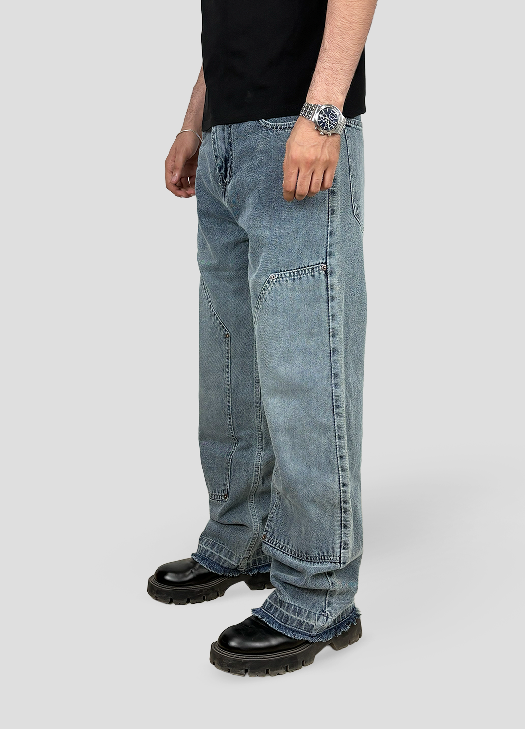 CARPENTER Baggy Fit Denim, 100% Cotton