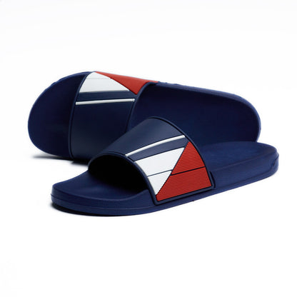 Navy Tri-Tone Kono Slide