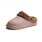 Light Coffee Plain Mega Clog Slipper