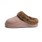 Light Coffee Plain Mega Clog Slipper