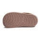 Light Coffee Plain Mega Clog Slipper