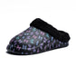 Black Mega Butterfly Clog Slipper