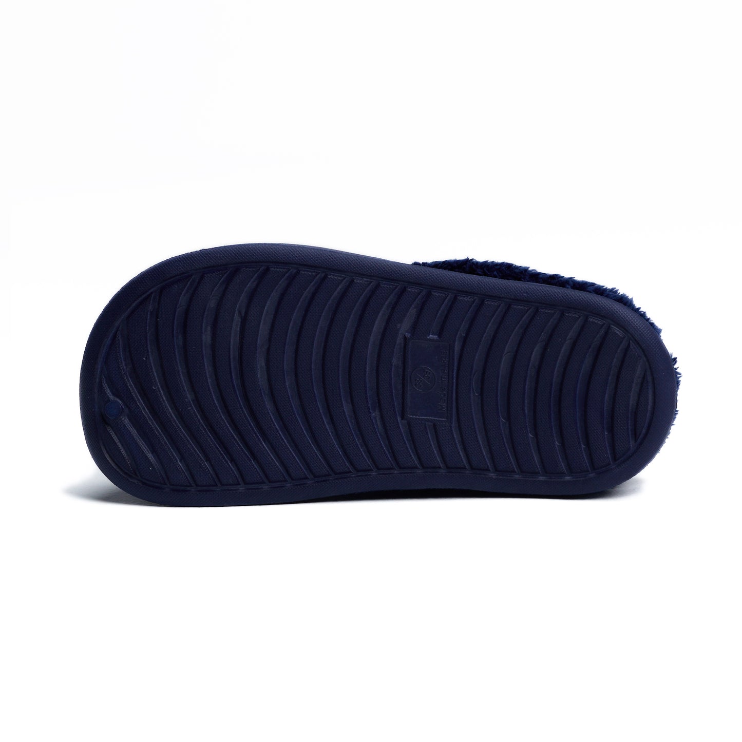 Navy Plain Mega Clog Slipper