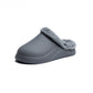 Gray Plain Mega Clog Slipper