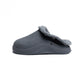 Gray Plain Mega Clog Slipper