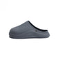 Gray Plain Mega Clog Slipper