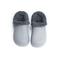 Gray Textured Rubber Sabo Clog for Girls