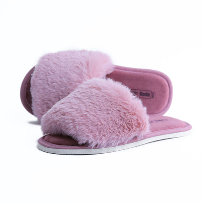 Cashmere Windy Fur Slipper