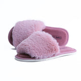 Cashmere Windy Fur Slipper