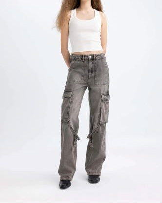 Round Neck Basic Crop Top