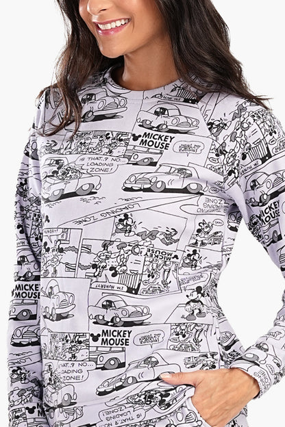 طقم بيجامة ميكي ماوس النحيف
